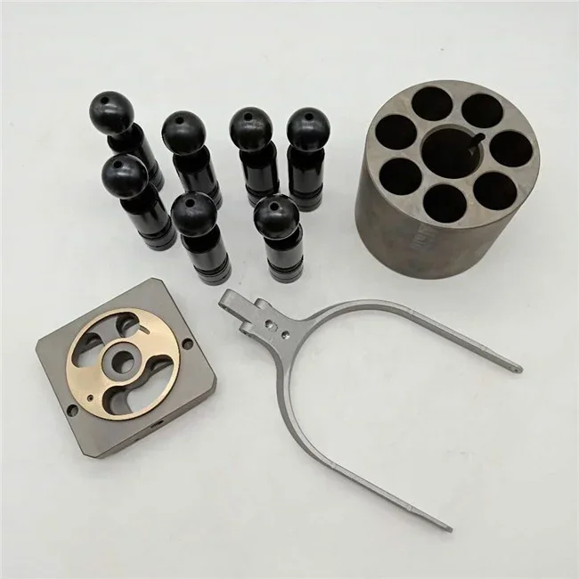 HPV102 HPV102GW Cylinder Block, Rotor, Valve Plate, Piston, Feed Back Lever, Center Pin For ZAXIS200 Hydraulic Pump