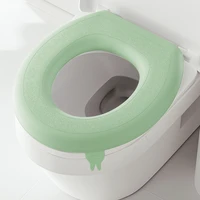 Washable Toilet Seat Cover Waterproof Sticker Foam Toilet Lid Cover Portable Silicone Toilet Cup Covers Bathroom Accessories 1