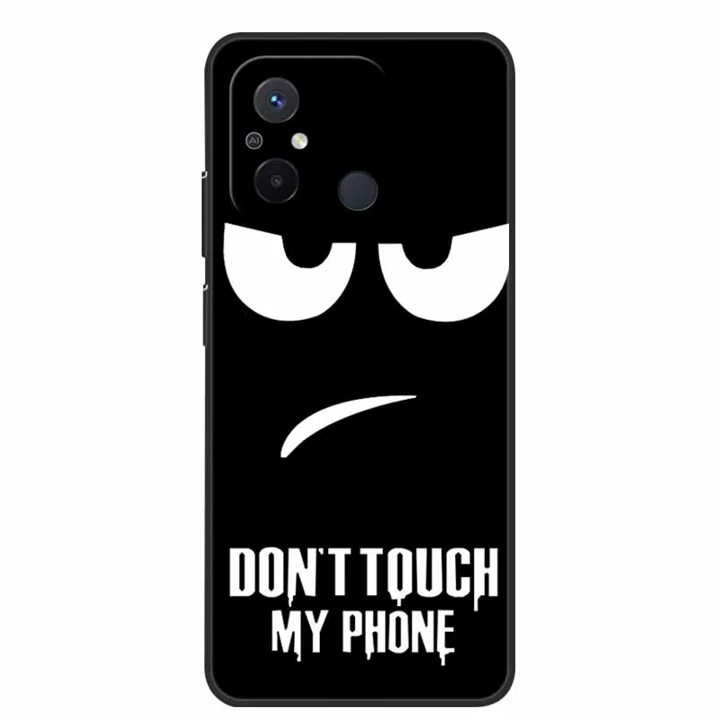 Black TPU Soft Cover with Wolf and Lion Design - Premium Silicon Bumper Case