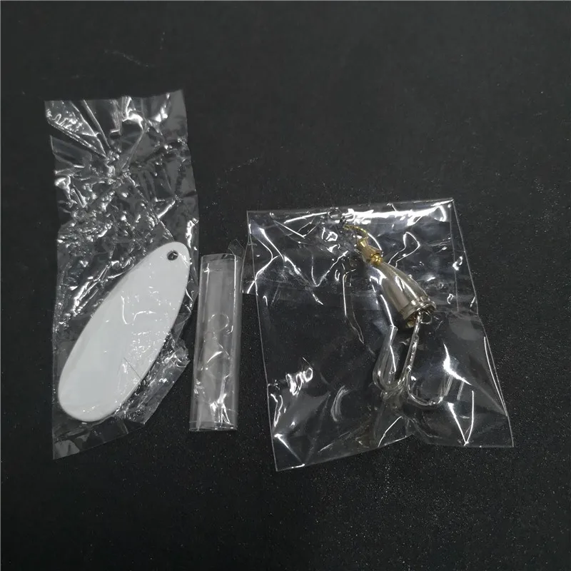 sublimation blank fish hook item hot transfer printing blank consumables 10pcs/lot 6