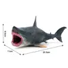 Marine Sea Life Classic Ocean Animals Megalodon Shark Action Figure Model Collection Toy For Kids Gift Educational Learning Gift 6
