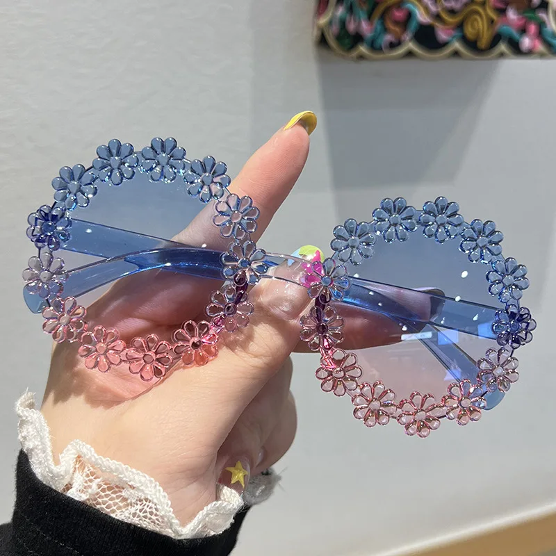 Chic Kids' UV400 Square Sunglasses
