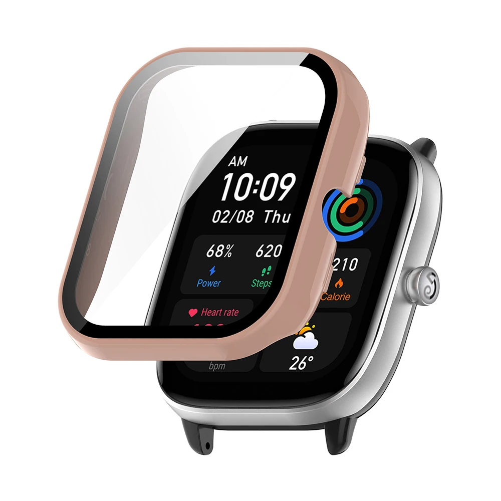 Premium Smartwatch Protective Bumper Case with Tempered Glass