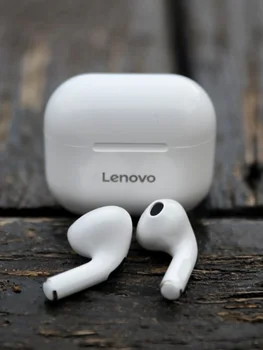 Новые оригинальные беспроводные наушники Lenovo LP40 TWS Bluetooth 5,0 двойное Стерео шумоподавление бас сенсорное управление длительный режим ожидан...