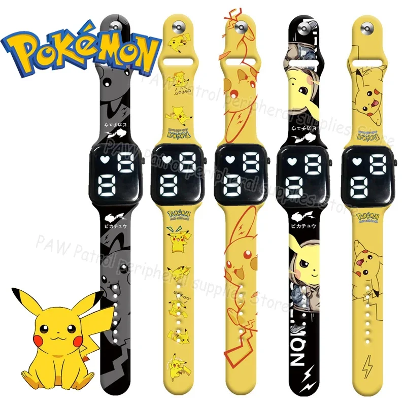 Pokémon Anime Original God Rock Jonglei Ray Yaekko reloj de pulsera para  niños, reloj LED táctil impermeable, deportes, regalos de navidad