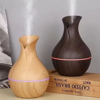 200ml Air Humidifier Essential Oil Diffuser USB Mist Maker Mini Humidificador with Colorful Light for home office car 1