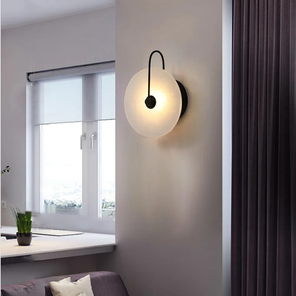 LED 대리석 벽 램프, 복도, 갤러리, 와인 캐비닛, 캐비닛, 디스플레이 캐비닛, 거실에 적합, 1 개