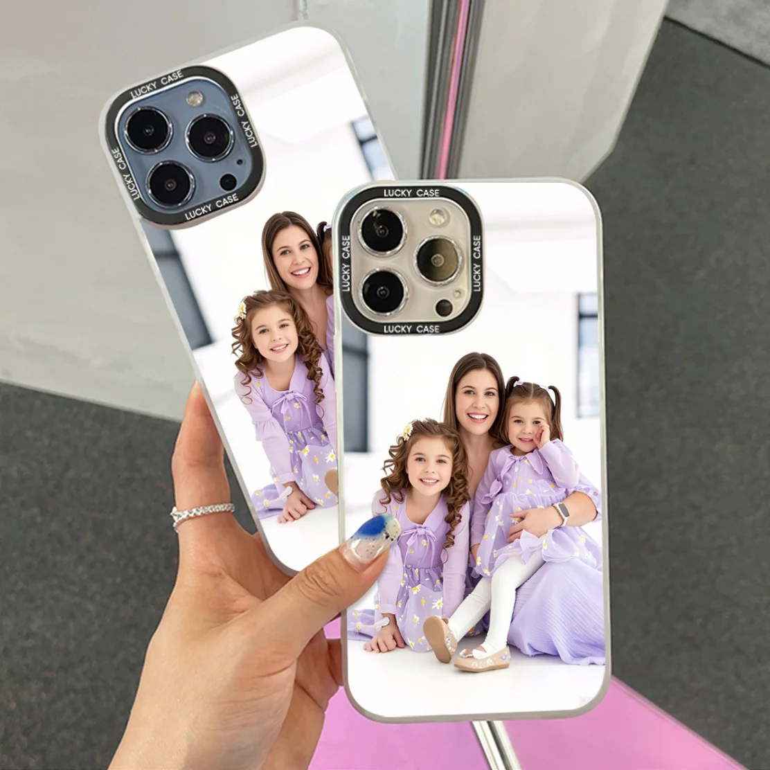 Customizable Shockproof Phone Cover with DIY Photo Personalization