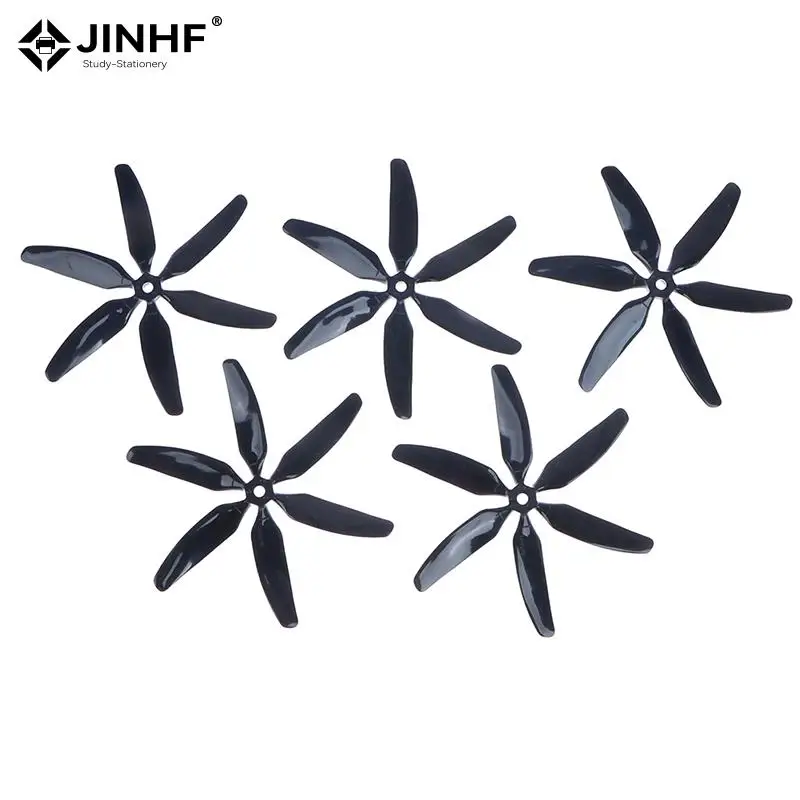 2 Hélices MULTIPLEX 6 Pales 5x4 - Pour Drones Ou Modèles Réduits