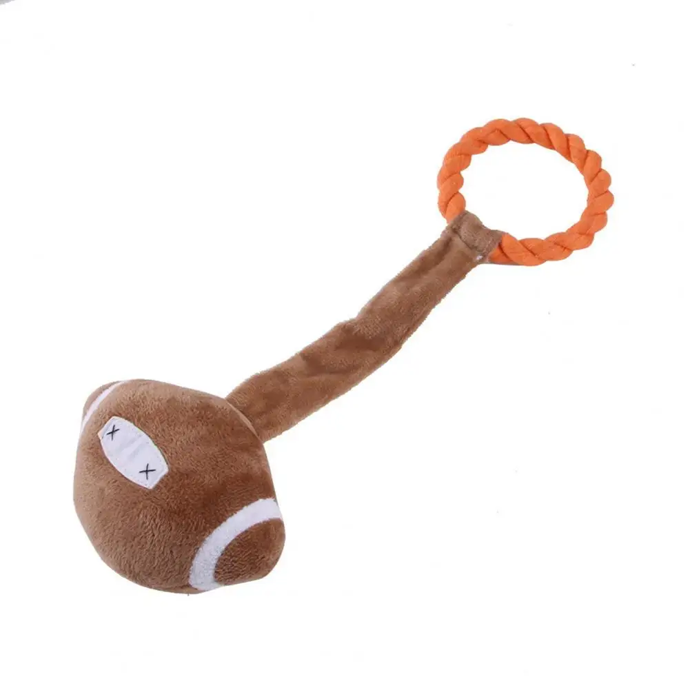 

Pet Squeaky Toy Pet Rope Toy Dog Chew Toy with Squeaker Durable Rope Toy for Teeth Gum Massage Training Pet for Bite-resistant