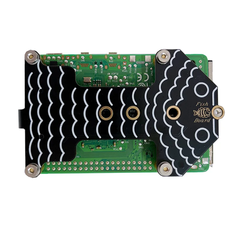   5  , PCIe Pi5-PCIe-Fish-Board-A M.2 NVMe SSD HAT