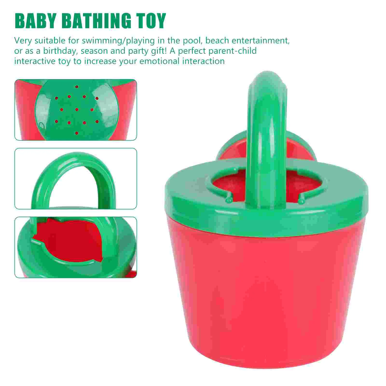 

Baby Bath Toy Shampoo Cup Washing Hair Cup Garden Watering Pot Swimming Pool Water Container Kids Beach Toys