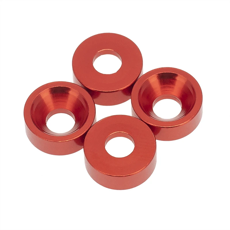 Support transversal en aluminium pour ARRMA Limitless 1/7, gros plan sur la surface usinée.