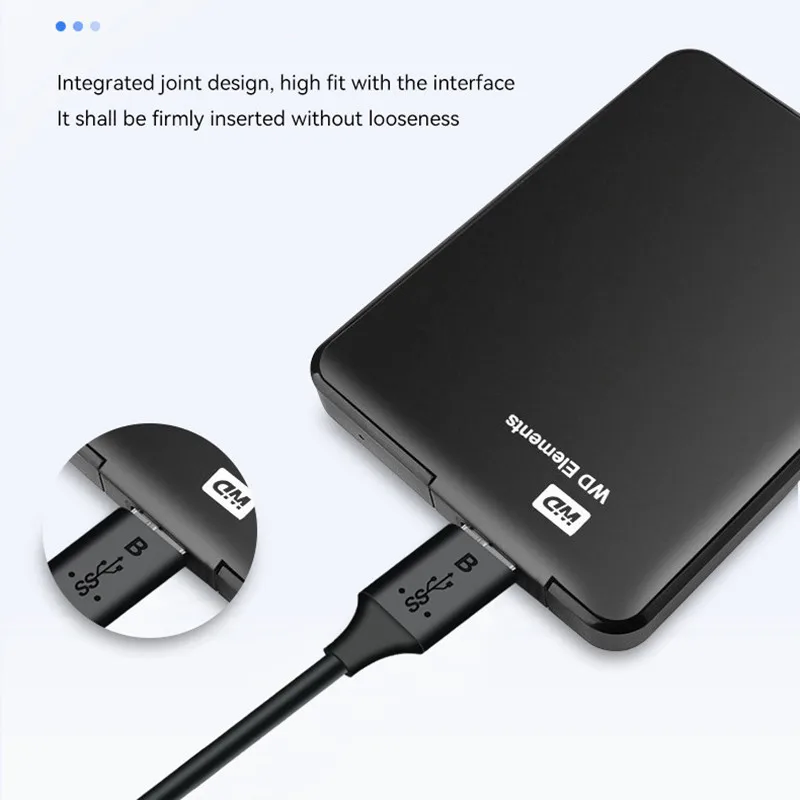 USB C에서 마이크로 B 하드 드라이브 외부 케이블, HDD 마이크로 데이터 케이블, SSD SATA 케이블, 삼성 하드 디스크 마이크로 B USB3.0 케이블