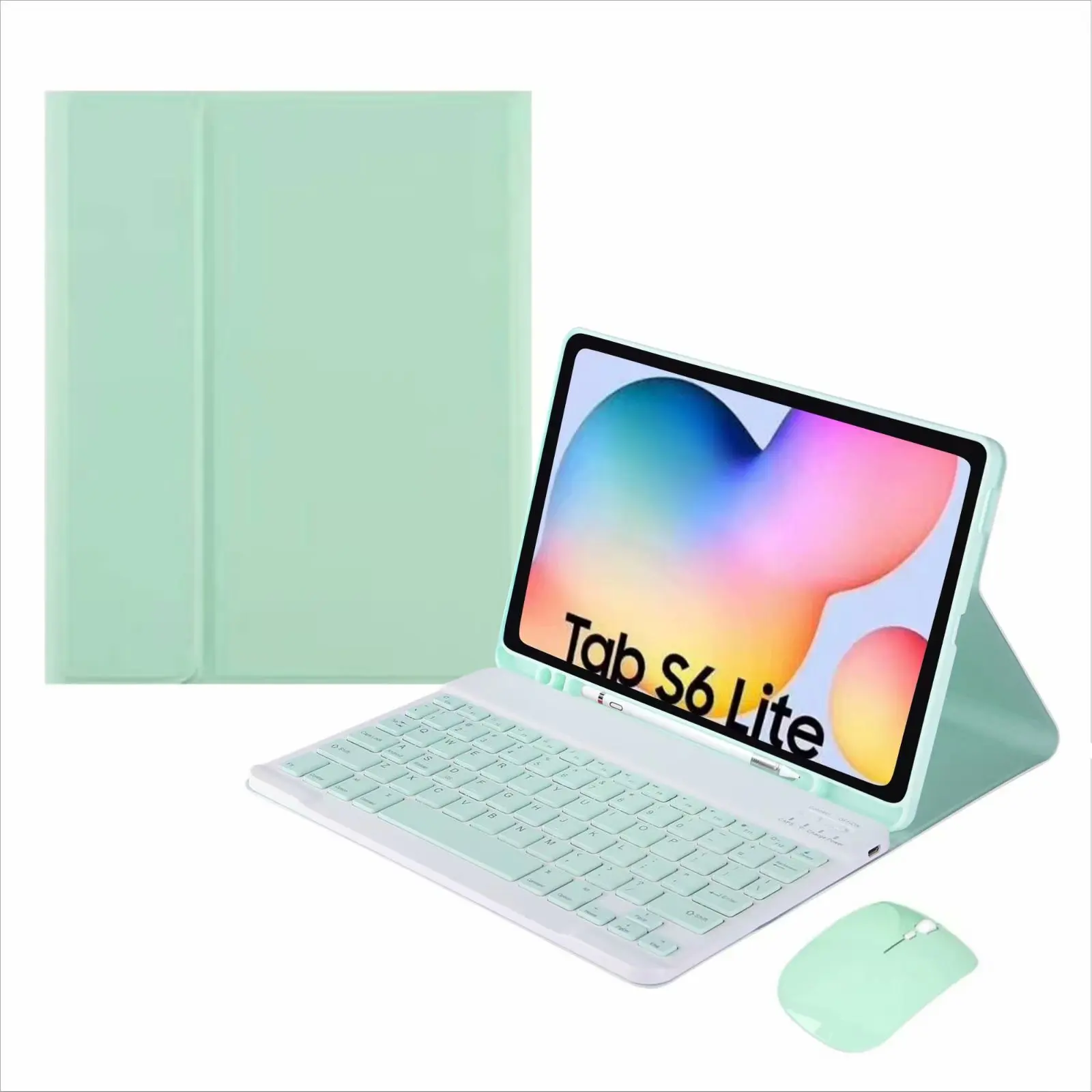 Versatile Keyboard Case with Integrated Stand and Protective Cover