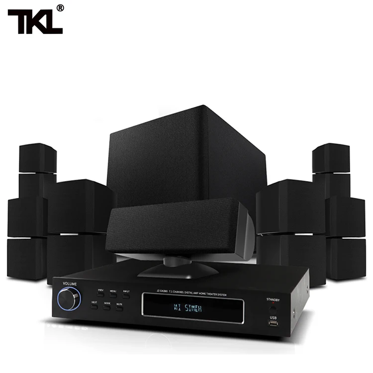 TKL 7.1 Home theatre system USB  Professional audio surround sound Subwoofer speaker