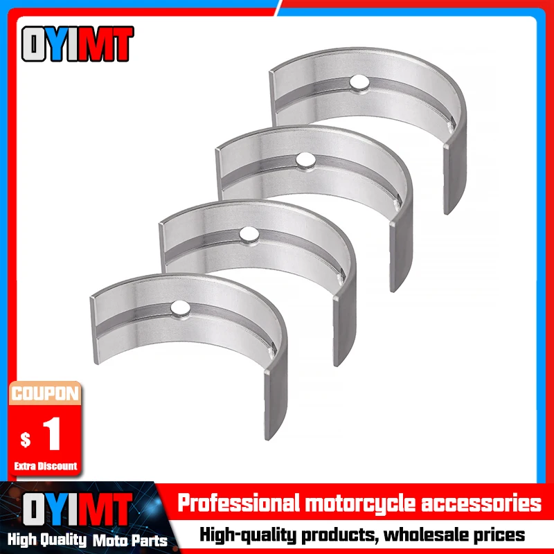 

4 pcs Motorcycle 52mm 51.5mm 51mm Main Crankshaft Bearing STD For SUZUKI TL1000 TL1000S TL1000R TL 1000 S TL 1000 R
