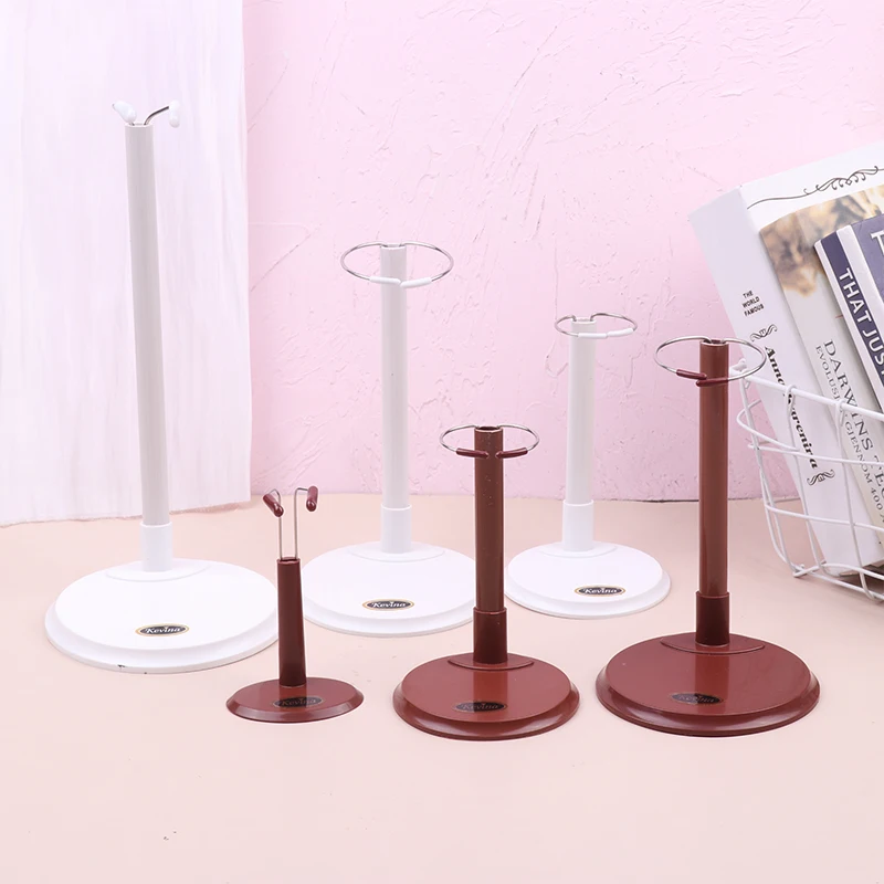 Adjustable Metal Doll Figure Stand Dummy Puppet Holder for 15-45cm Dolls Display Bracket Support Dollhouse Accessories Kid Gift