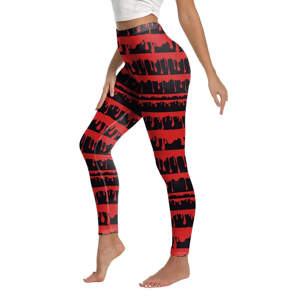 Nadanbao Spinnennetz Kürbis Halloween Leggings Frau sexy Strumpfhosen Dame Yoga Trainings hose Urlaub Party Cosplay Neuheit Hose – Detail 20