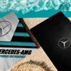 Car B-Benz Anime Beach Swimming Towel Soft Absorbent Washcloth Children's Gifts for Kids Travel Camping Gym 4