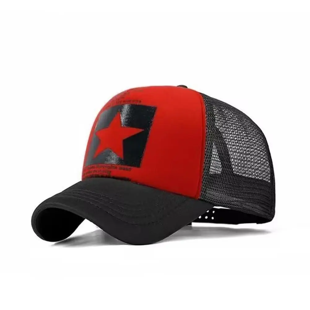 Trendy Unisex Cotton Mesh Snapback Hat