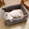 Bed For Cat Pet Products Cushions Kitten Good Comfortable Dog House Supplies Things Accessory Basket Warm House Beds For Winter 2