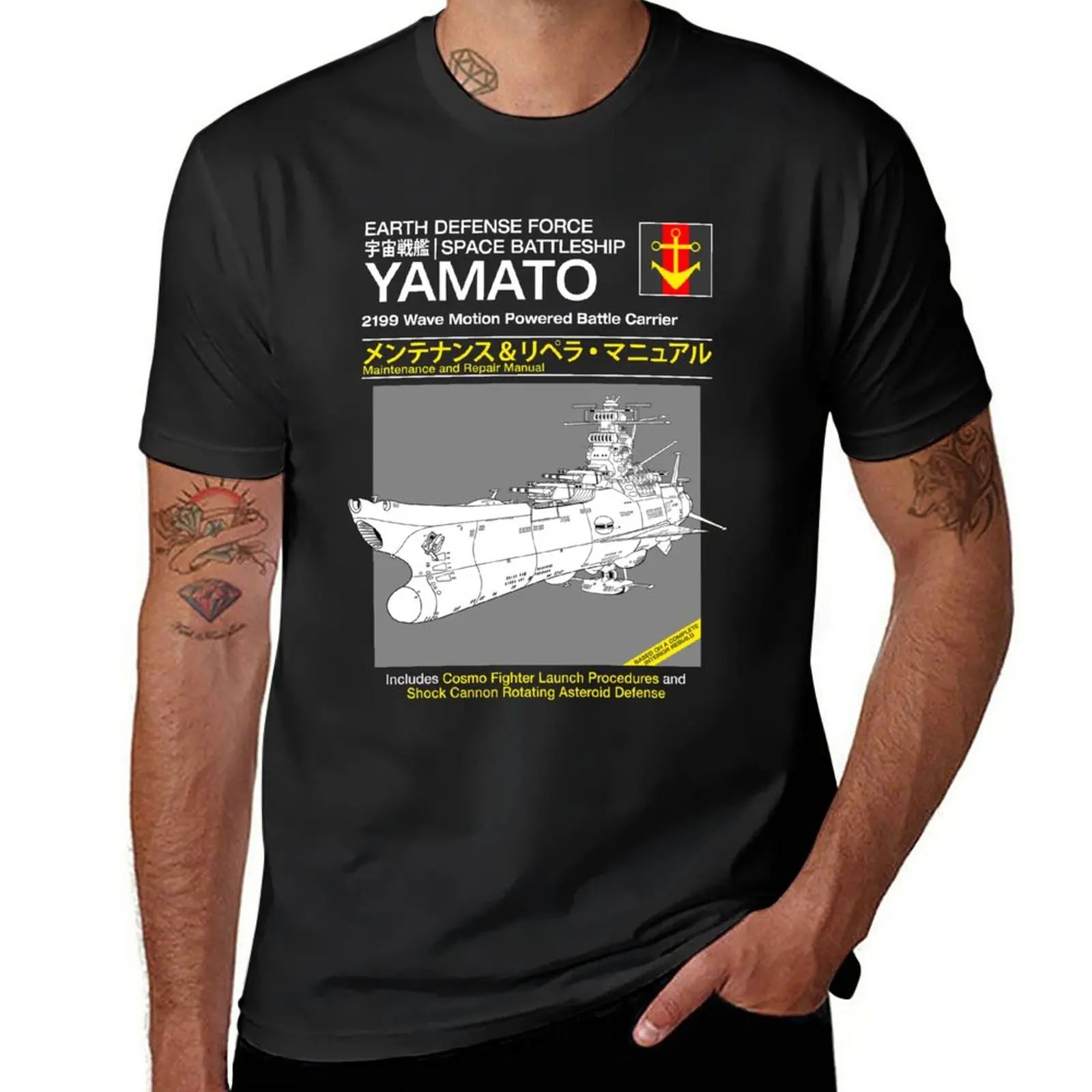 

Battleship Yamoto Service and Repair Manual T-Shirt plus size tops Blouse cute tops mens graphic t-shirts big and tall