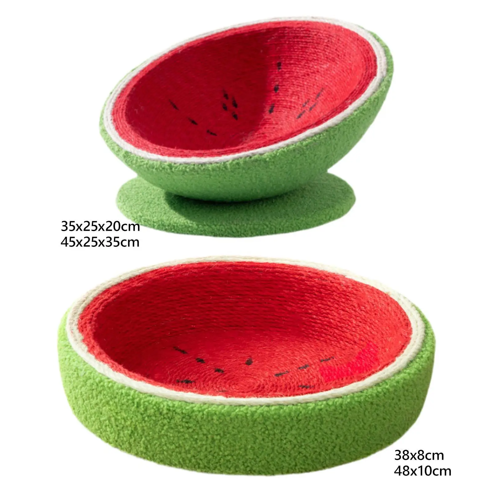 Sisal Cat Scratching Board Watermelon Cat Nest Multifunctional Kitten Sleeping Nest Luxury Pet Cat Lounge Bed Grinding Claws