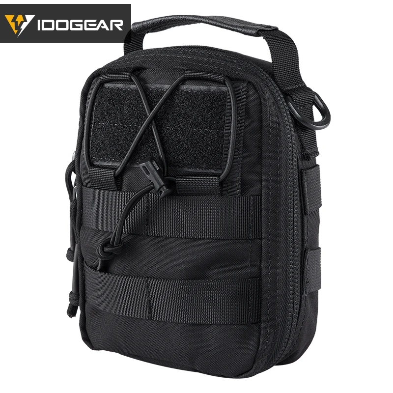

IDOGEAR Tactical Medical Pouch MOLLE First Aid EMT Utility Pouch IFAK Airsoft Hunting Nylon First Aid Bag 3523