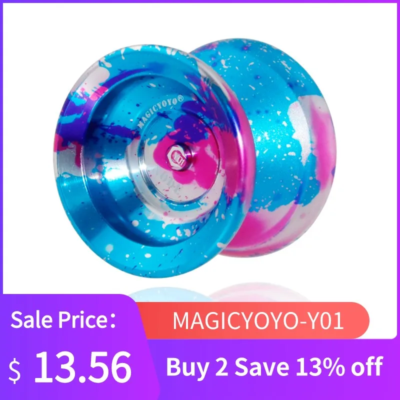 MAGIC YOYO-Y01 полированный сплав алюминия профессиональная нереагирующая на движение