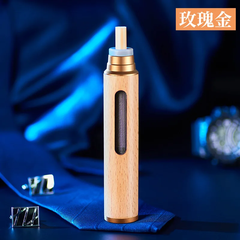 Portable Wood Ashtray for Car Anti-Drop Fireproof