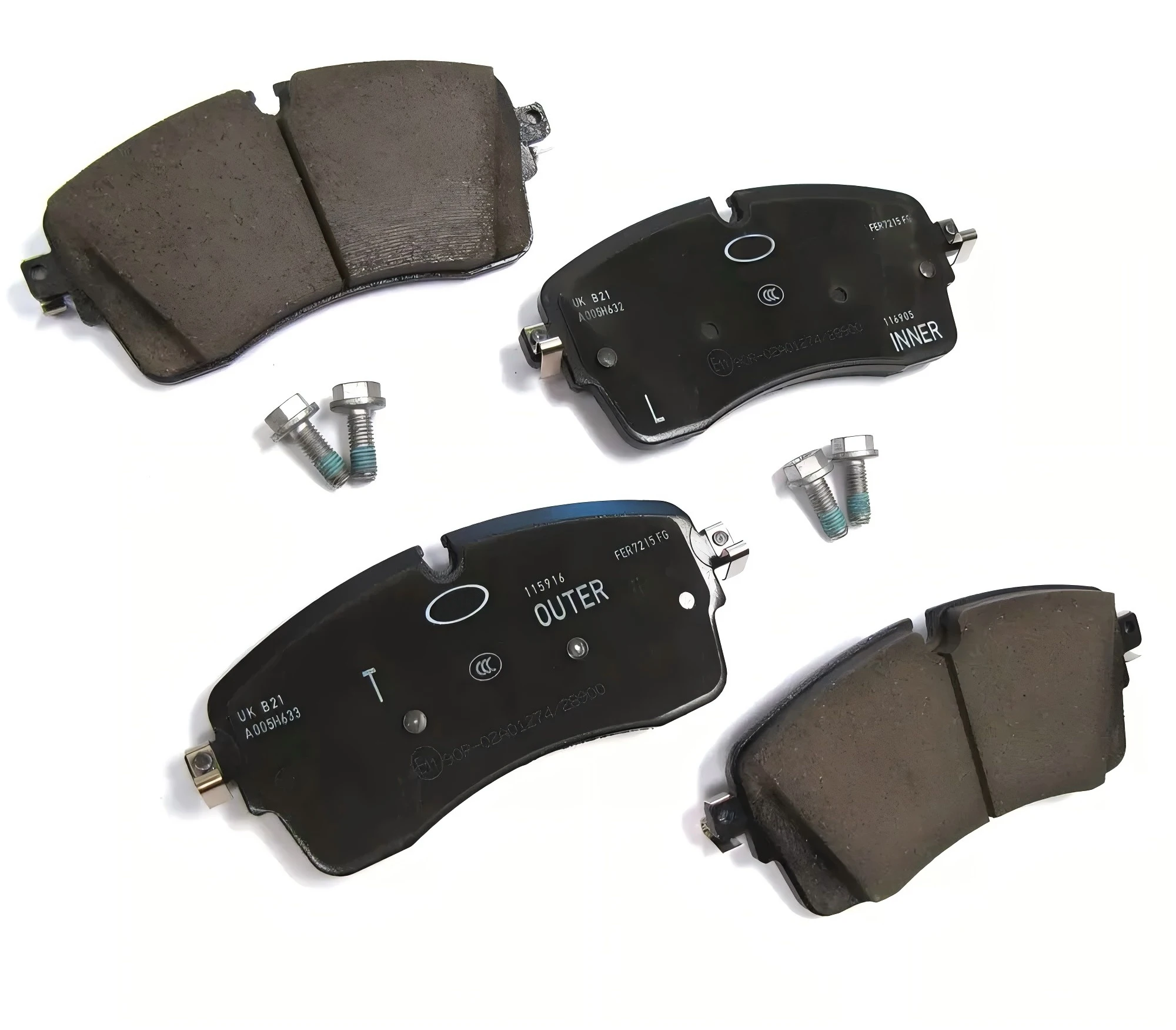 Genuine Front Brake Pads LR164029 For 18-Inch Wheels On Land Rover Discovery Sport and Range Rover Evoque 5-Door (See Fitment Ye