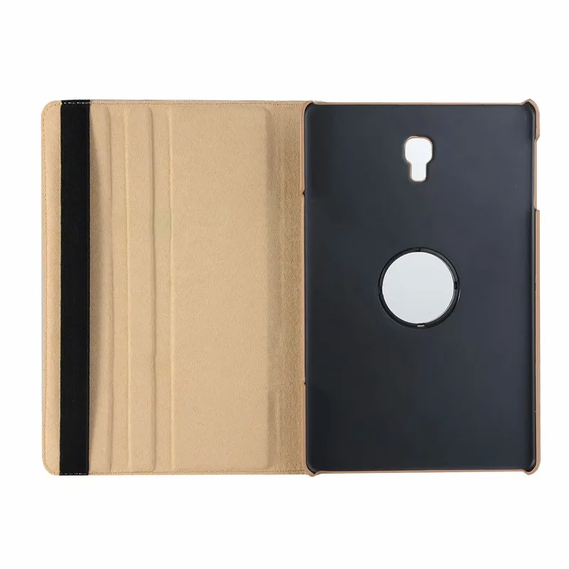 Tablet Case 360 Rotating Smart Case For Samsung Galaxy Tab A 10.5 T590 T595 T597 Flip Stand Leather Cover SM-T590 SM-T595+Film+pen