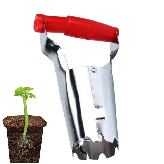 Virághagymás Ültetvényes Kerti Mezőgazdasági Transzplantációs Szerszám Vas Palántaátültetés Transzplanting Farm Megvalósítása A Fogantyúkert Vetőmag Eszközzel