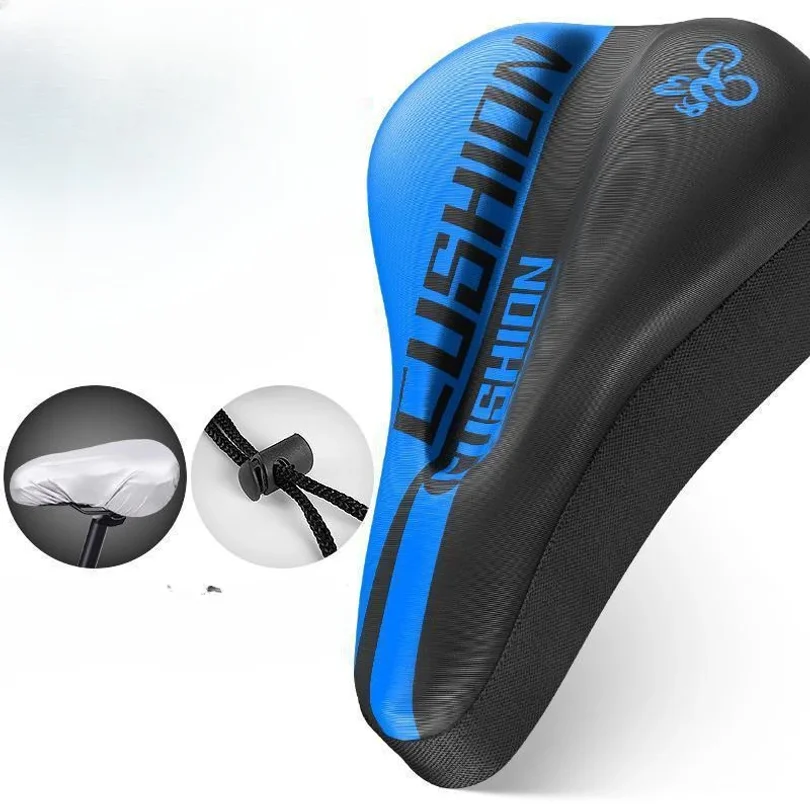 Bicycle Saddle Cover Bicycle Seat Cover Bicycle Seat Cushion MTB Mountain Bicycle Silicone Cushion Road Seat Cover
