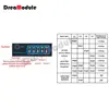 DC5-30V 12V 24V LED Battery Capacity Indicator Power Display Panel Lithium Lead Acid Battery Capacity Voltage Meter Module 6