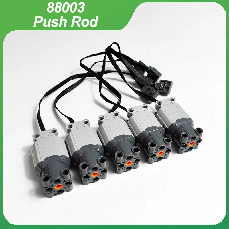 Neue technische L-Motor 88003 Bausteine Ziegel L-Motor erfordert 88000 MOC Power Funktionen Set für Fahrzeug DIY Auto Spielzeug