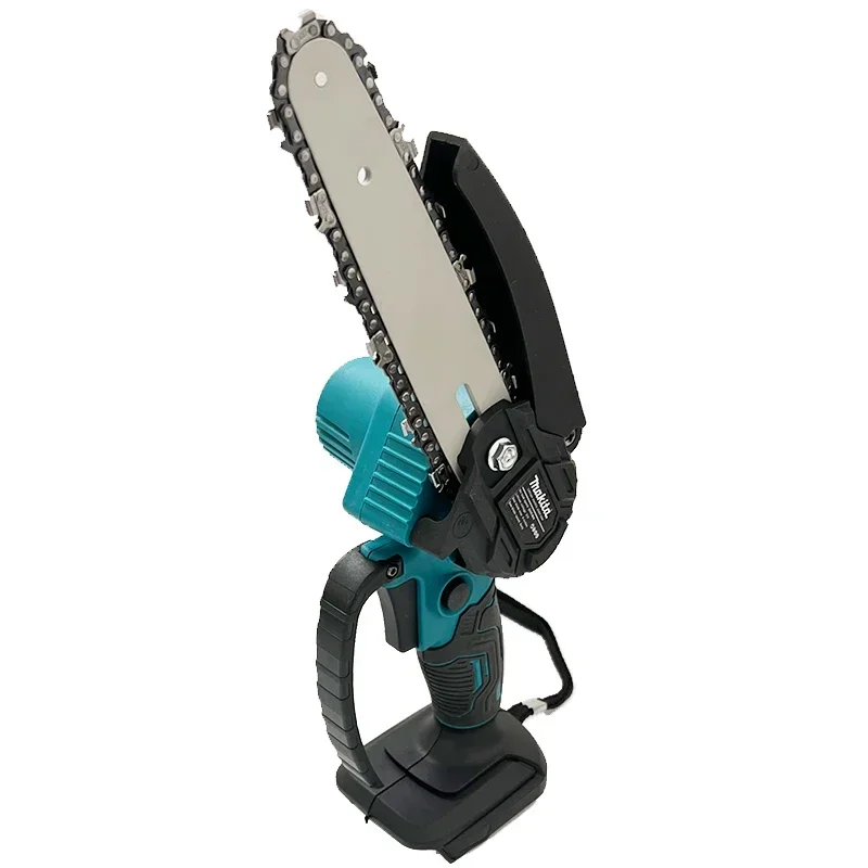 Electric Saw 6 Inch Chain Saw Handheld Portable Wood Logging Chainsaw Garden Pru