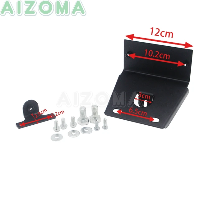 Parafango Anteriore Per Harley Sportster 1200/883 - Spoiler In ABS Nero Lucido 2004-2020