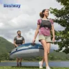 Bestway 61153 2 Person Inflatable Kayak - Durable PVC Material, Large Adventure Boat, Kit Format, Highly Buoyant and Stable