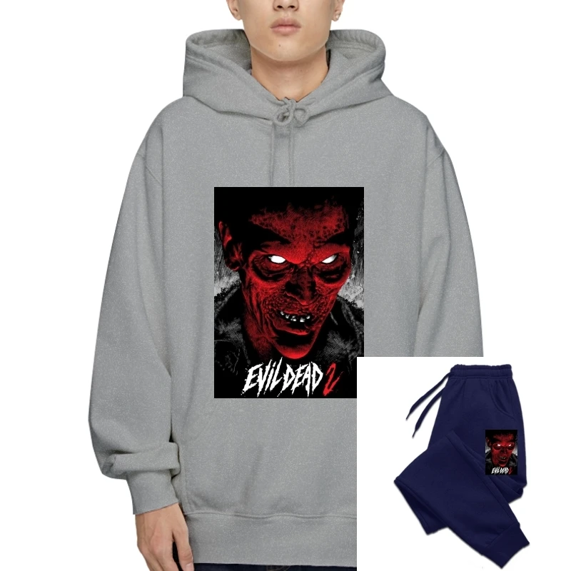 

Evil Dead 2 V 12 Outerwear Black Movie Poster Horror All Fleeces S-3Xl Street Sweatshirt Hoodies