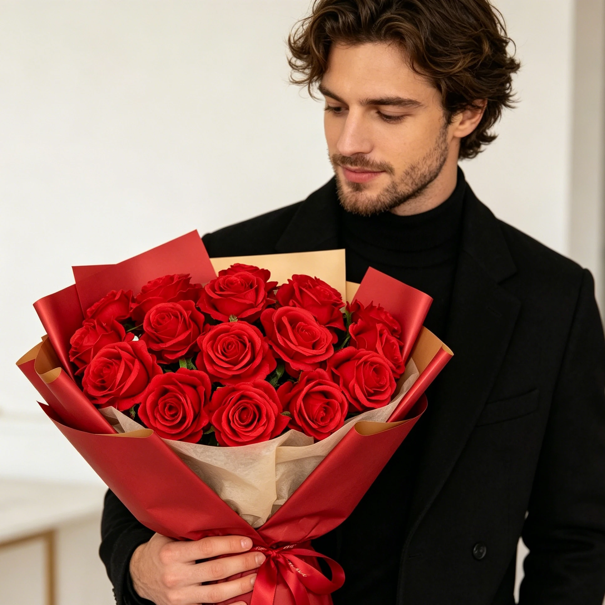 Silk Rose Bouquet 1