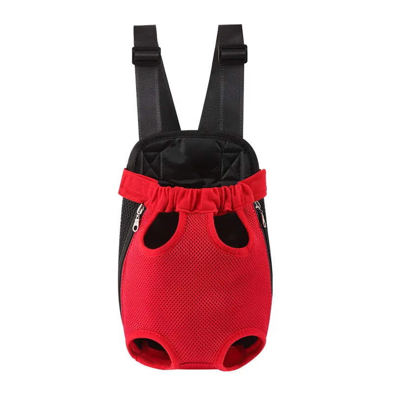 thumbnail image 1 of Bolsa de malla para perros, mochila de viaje para exteriores, transpirable, portátil, para perros, gatos, mochila para mascotas, bolsa de transporte para gatos, 1 of 5