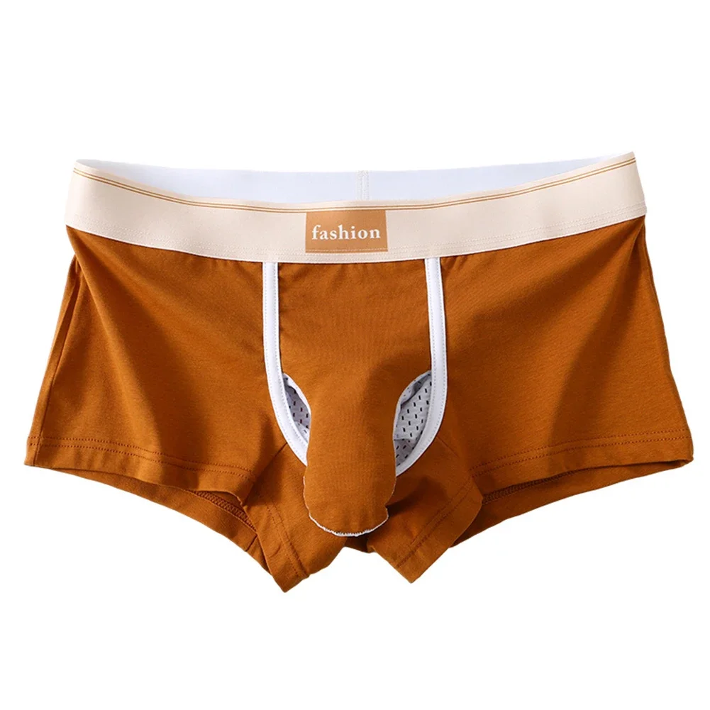 

Sexy Lingerine Outfit Mens Boxer Briefs Shorts Bulge Pouch Panties Well-looking Underwear Hombre Jockstrap Swimming Underpants