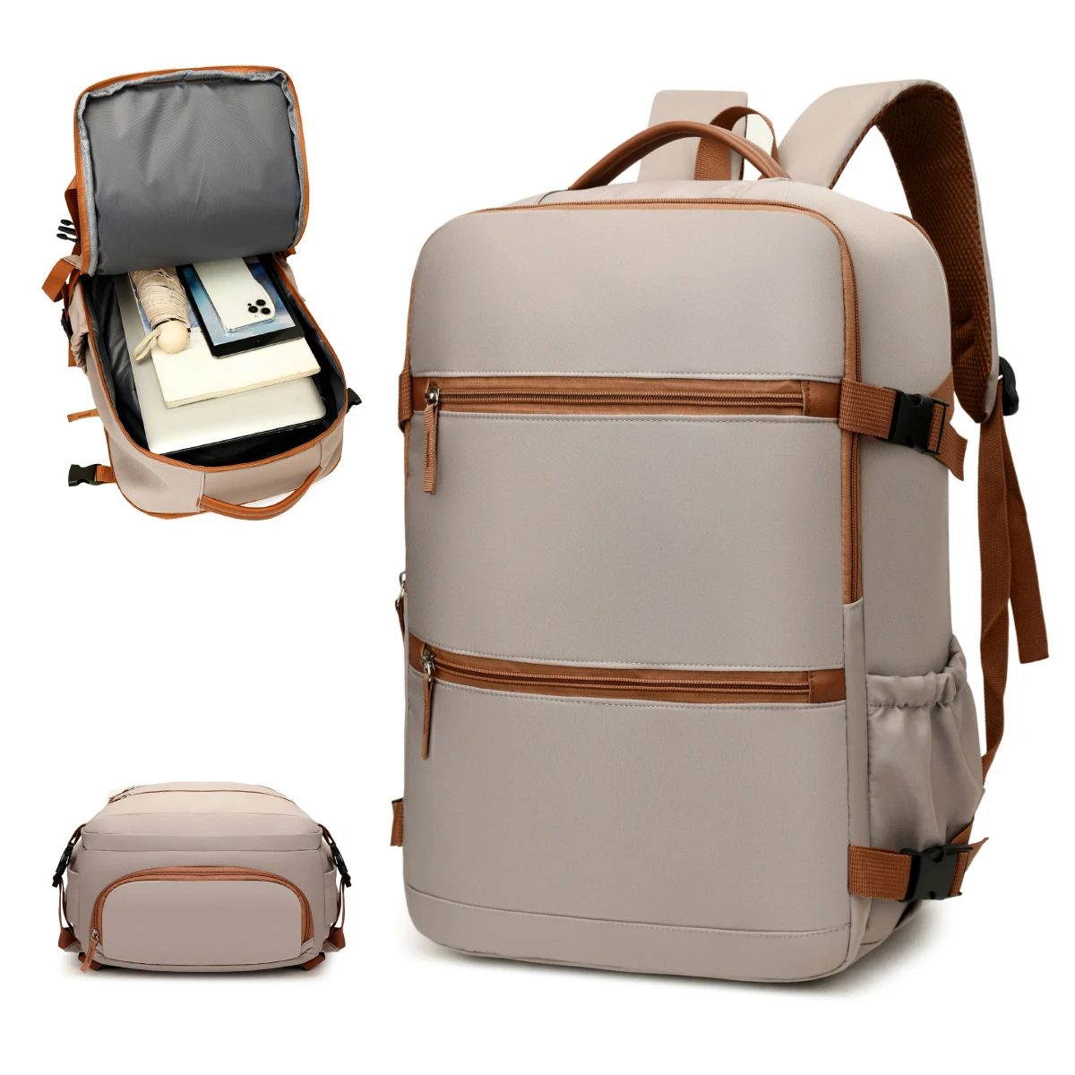 Travel Backpack for Men 2025 New Model Lightweight High-Capacity Luggage Bag for Travel, Business Trips, Laptop, School, Boarding, High School Students