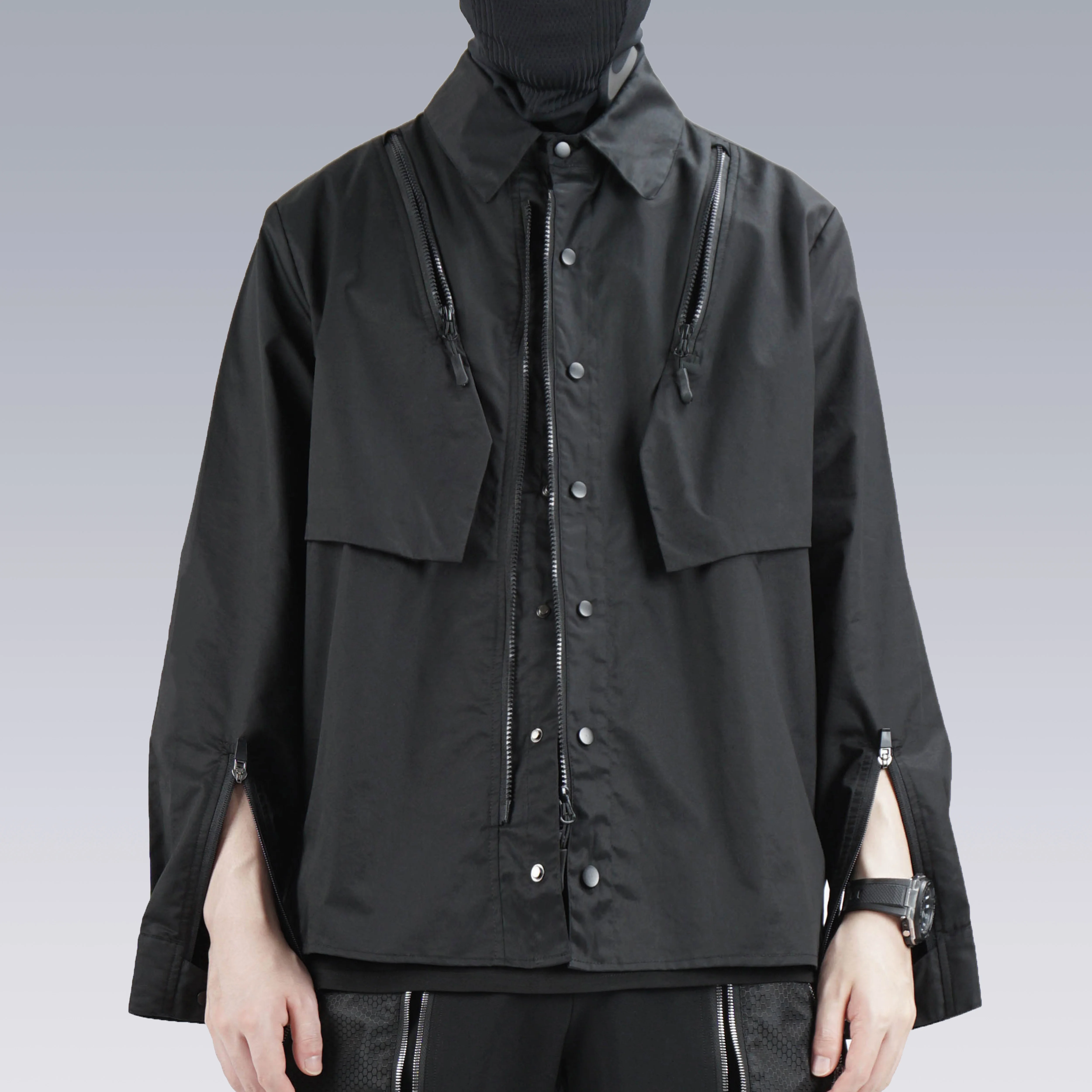 

SILENSTORM 22SS, техническая одежда, рабочая одежда, рубашка, мужские рубашки с длинным рукавом, повседневная универсальная куртка с несколькими карманами, темно-синяя одежда