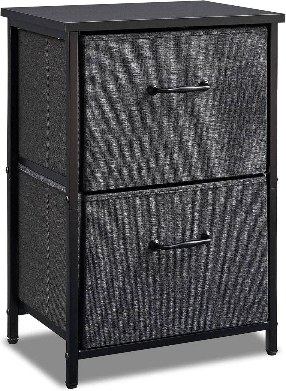 Тумбочка с 2 выдвижными ящиками, комод со съемными ящиками для спальни, офиса, гостиной и прихожей, шкафы для прихожей