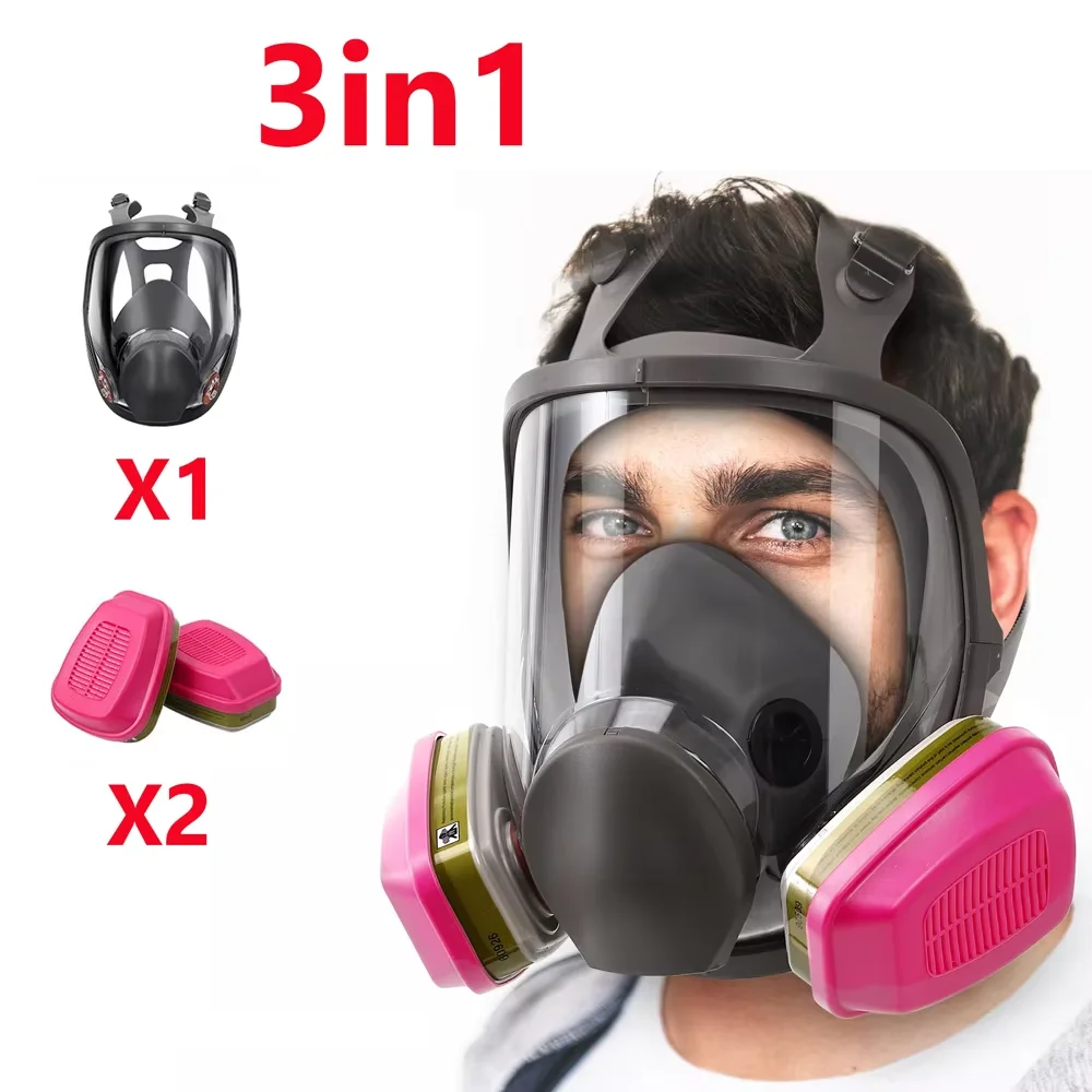 Détail du masque réutilisable montrant les couches et la poche pour filtre, avec le mot-clé intégré.
