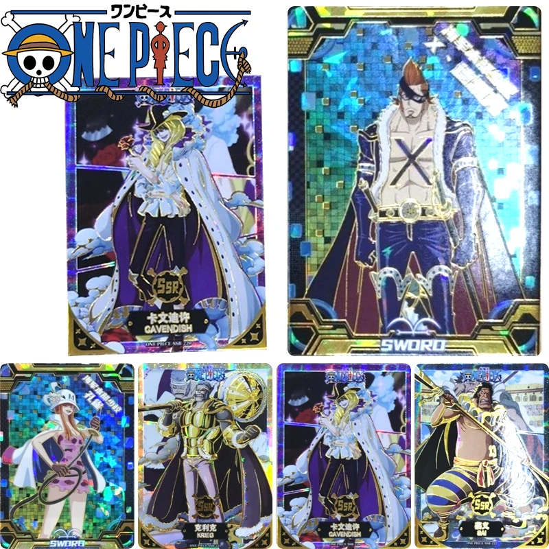 Oka One Piece Ur Ssr Card Nami Roronoa Zoro Monkey D. Rufy Rare Limited Edition Collection Card Giocattoli Regalo Di Compleanno Di Natale