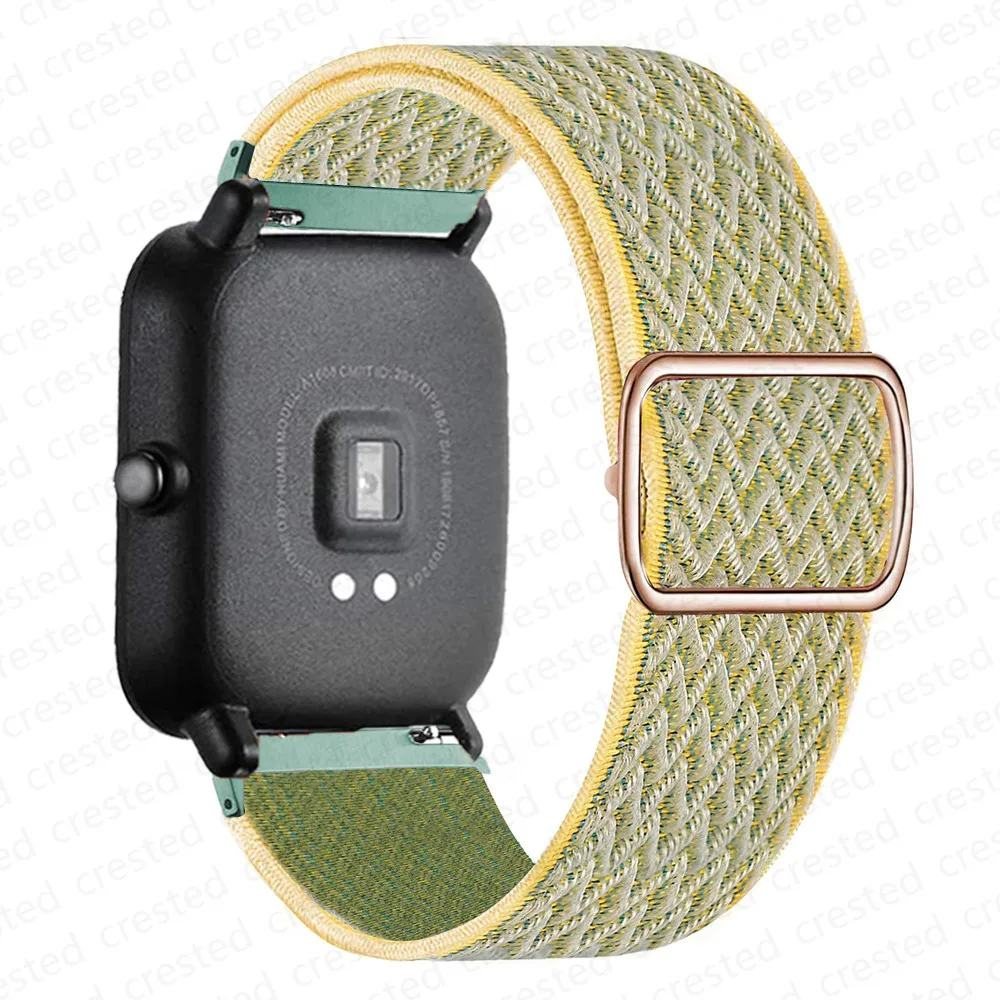 Scrunchie Nylon Sport Bracelet Band for Smartwatch - 22mm Strap Accessories
